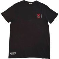 Baumwoll-T-Shirt mit Grafik-Print