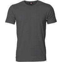 Schmal geschnittenes T-Shirt mit Rundhalsausschnitt