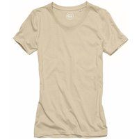 Schmal geschnittenes Jersey-T-Shirt mit Rundhalsausschnitt