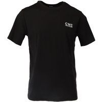 Minimalistisches T-Shirt mit Logo-Print