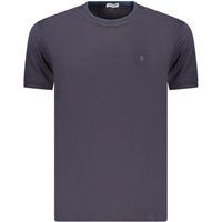 Kurzärmeliges Baumwoll-T-Shirt mit Rundhalsausschnitt