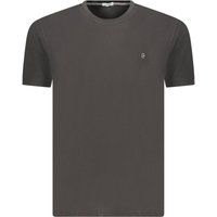 Baumwoll-T-Shirt mit Logostickerei