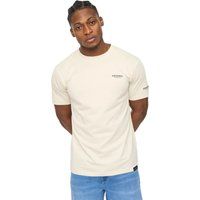 Minimalistisches Baumwoll-T-Shirt mit Rundhalsausschnitt