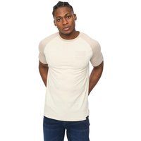 Grafik-T-Shirt mit Raglan-Kontrastärmeln