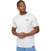 Grafik-Print Baumwoll-T-Shirt mit Rundhalsausschnitt
