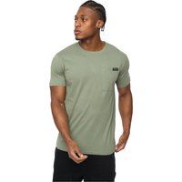 Klassisches Baumwoll-T-Shirt mit Brusttasche