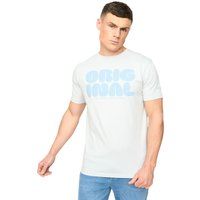 Baumwoll-T-Shirt mit Puff-Print-Grafik
