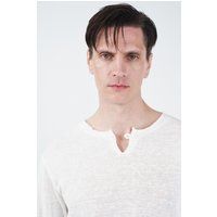 Langarmshirt mit Schlitz-Detail