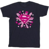 Superman Herz und Sterne Logo T-Shirt