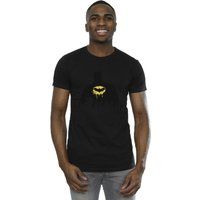 Grafik-T-Shirt mit verlaufendem Fledermaus-Logo