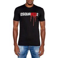 Grafik-T-Shirt mit Tropfendem Logo