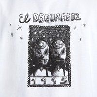 T-Shirt mit Luchador-Grafikdruck