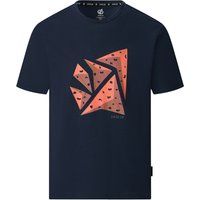 Jersey-T-Shirt mit Kletter-Grafikprint