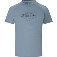 Performance-T-Shirt mit Berggrafik