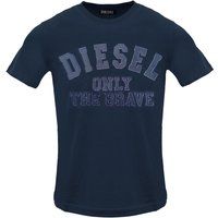 Baumwoll-T-Shirt mit geprägtem Logo