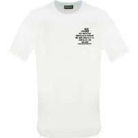 Baumwoll-T-Shirt mit industriellem Grafik-Print