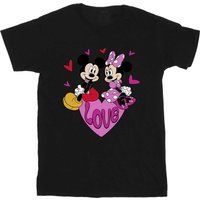 Mickey und Minnie Love Grafik-T-Shirt