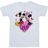Micky und Minnie Maus Grafik-T-Shirt