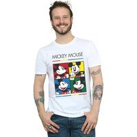 Micky Maus Pop-Art Grafik-T-Shirt