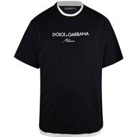 T-Shirt mit Milano-Logo-Layering