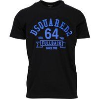 T-Shirt mit College-Logo-Print