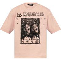 Grafik-T-Shirt mit lockerer Passform