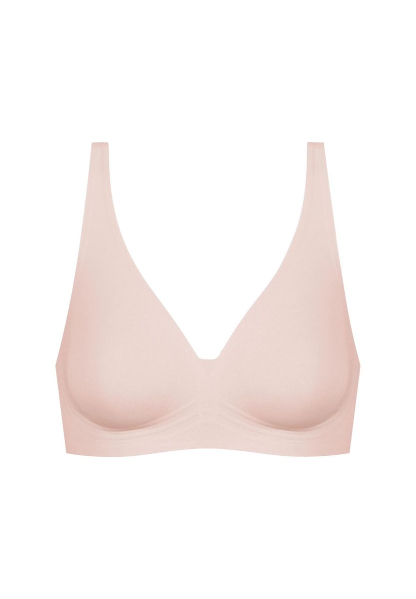 Unsichtbarer Triangel-BH mit breiten Trägern