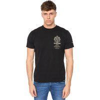T-Shirt mit Wappen-Grafikprint