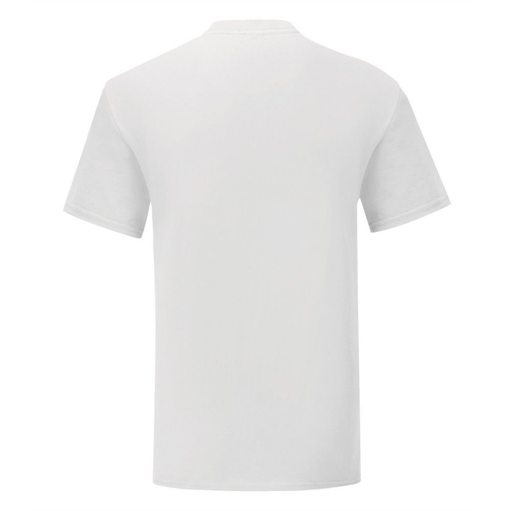 Körpernahes Baumwoll-T-Shirt mit kurzen Ärmeln