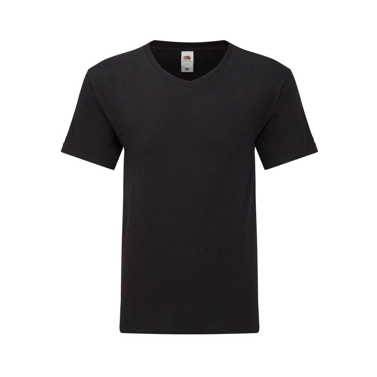 Schmal geschnittenes V-Ausschnitt T-Shirt