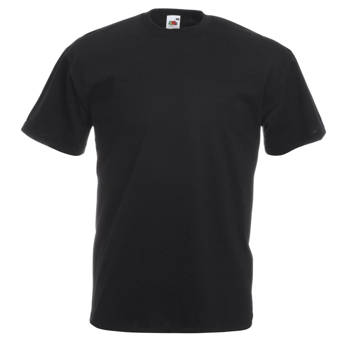 Klassisches Rundhals-T-Shirt aus Baumwolle