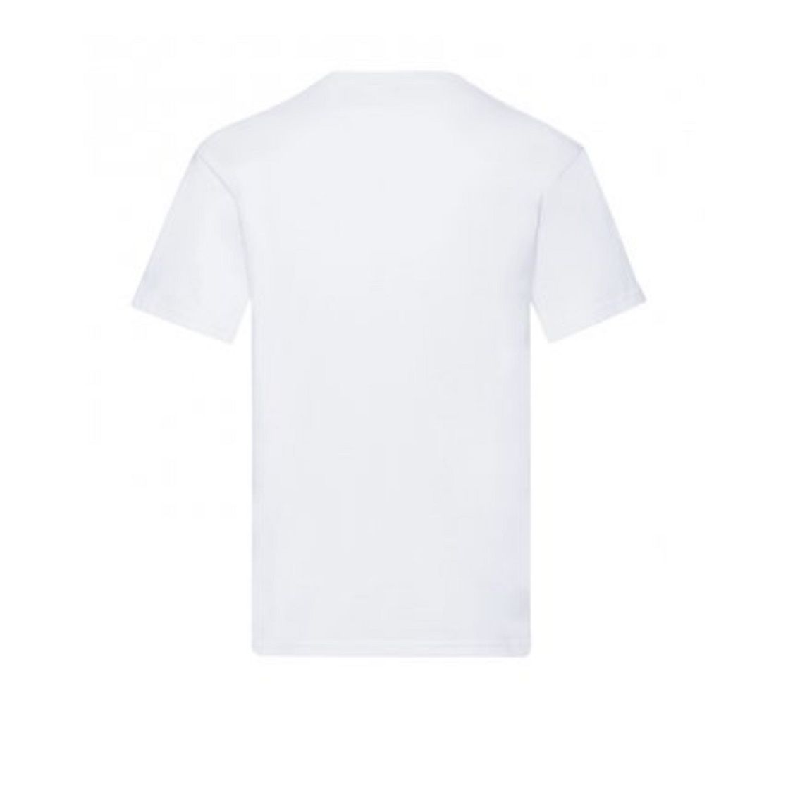 Klassisches Baumwoll-T-Shirt mit V-Ausschnitt