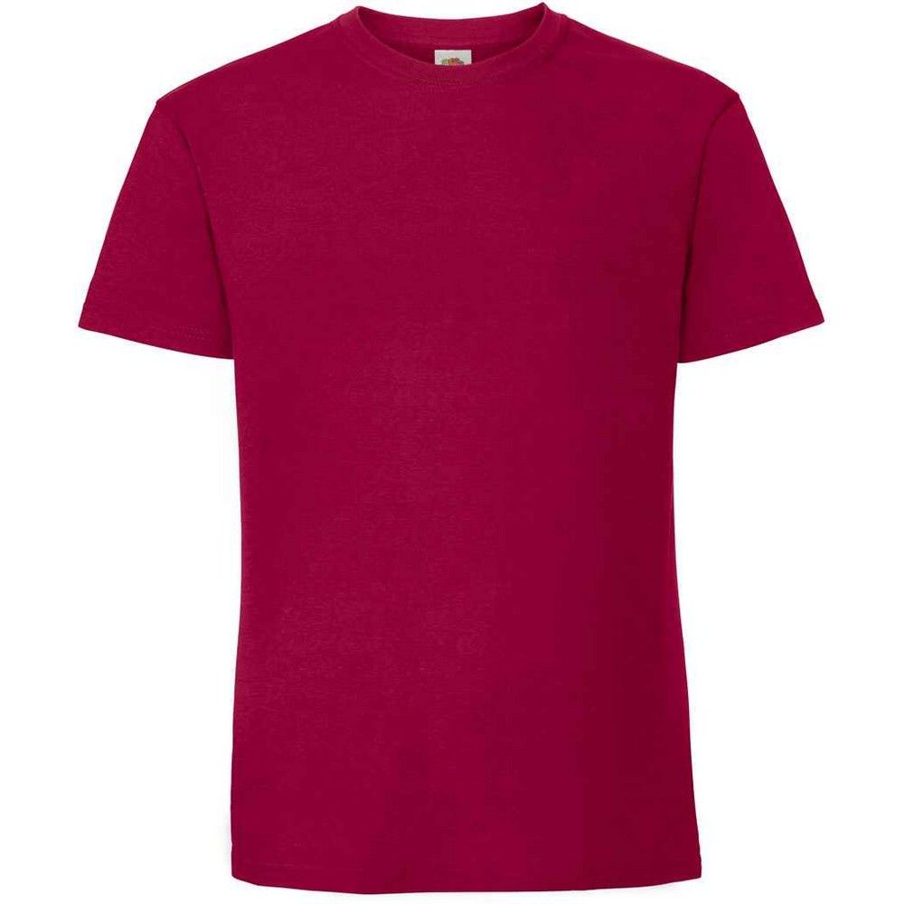 Premium-Baumwollshirt mit Rundhalsausschnitt