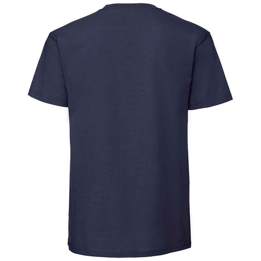 Premium Baumwoll-T-Shirt mit Rundhals