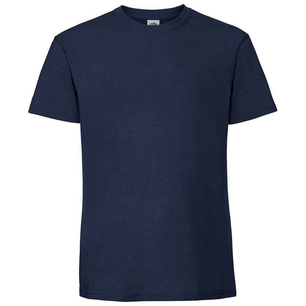 Klassisches Rundhals-T-Shirt aus Baumwolle