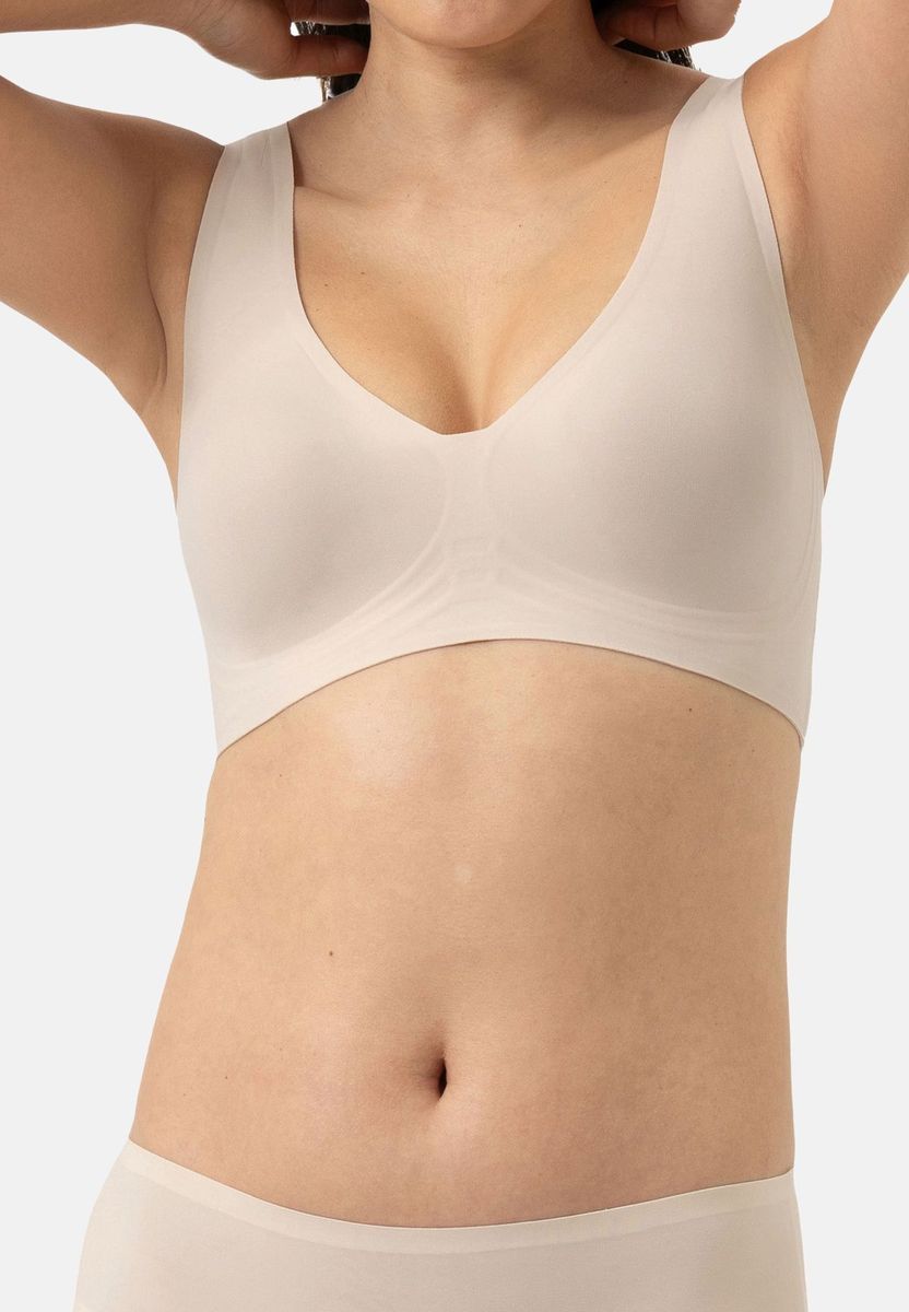 Nahtloses kabelloses Bustier-BH-Top