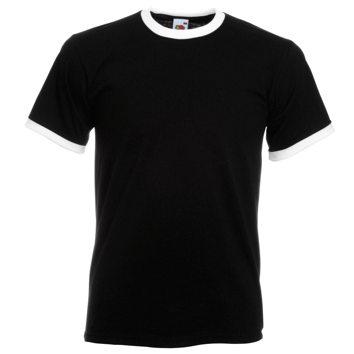 Klassisches Ringer-T-Shirt mit Kontrast