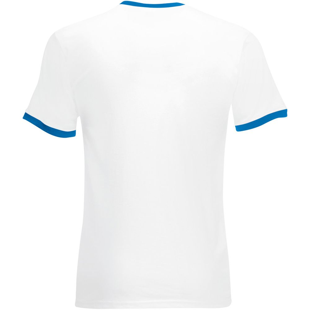 Ringer-T-Shirt mit Kontrastbündchen