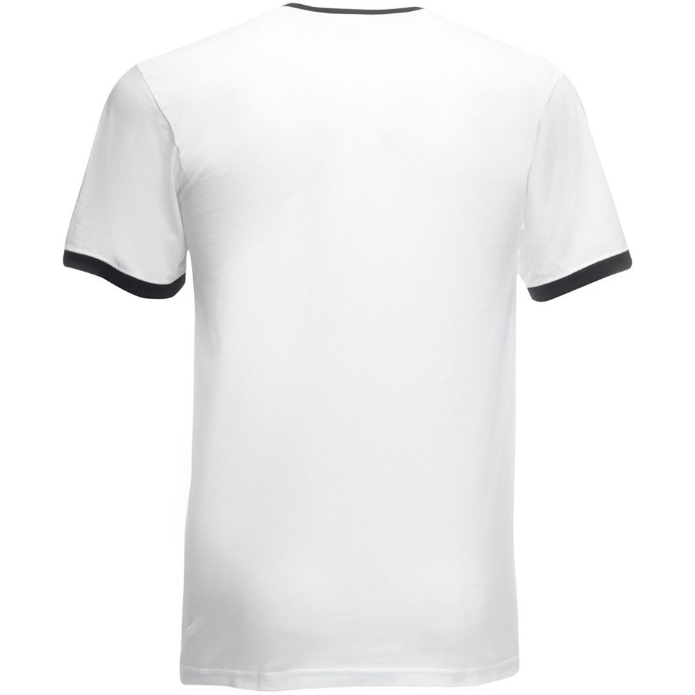 Klassisches Ringer-T-Shirt mit Kontrastdetails