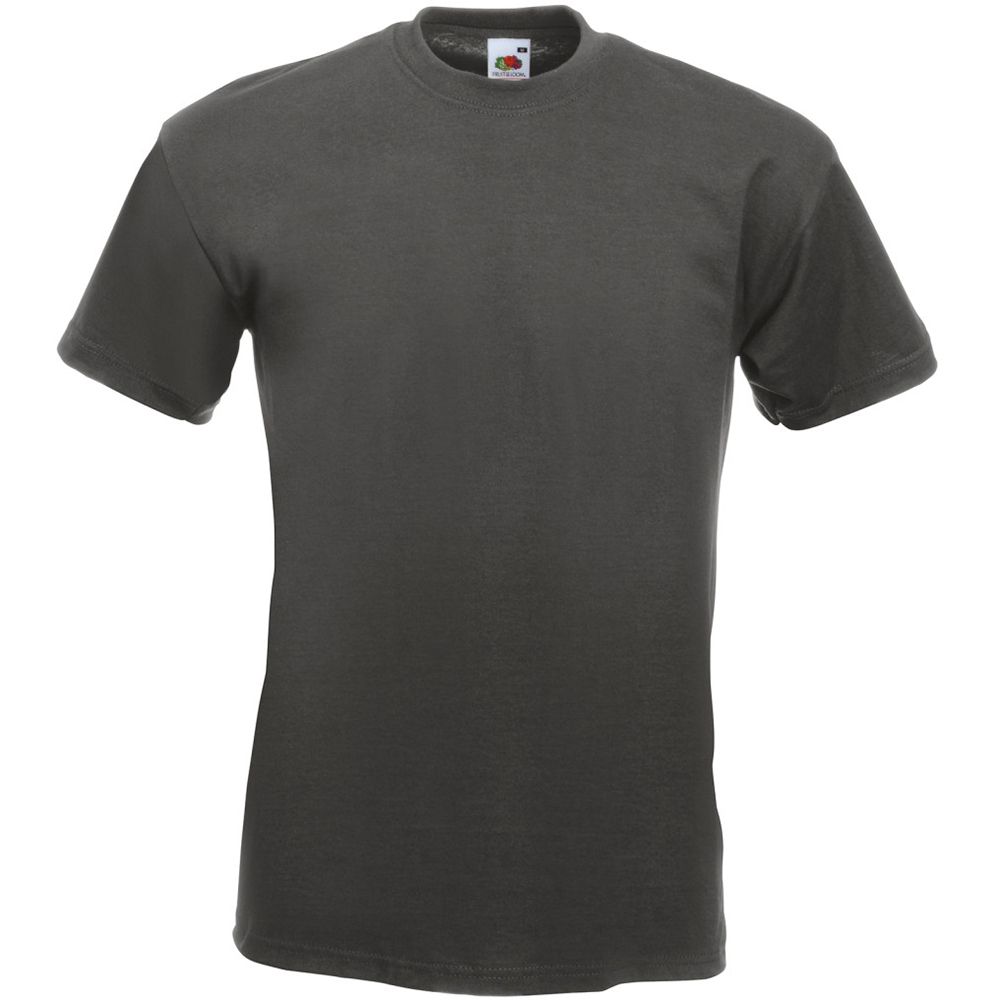 Schweres T-Shirt mit Rundhalsausschnitt
