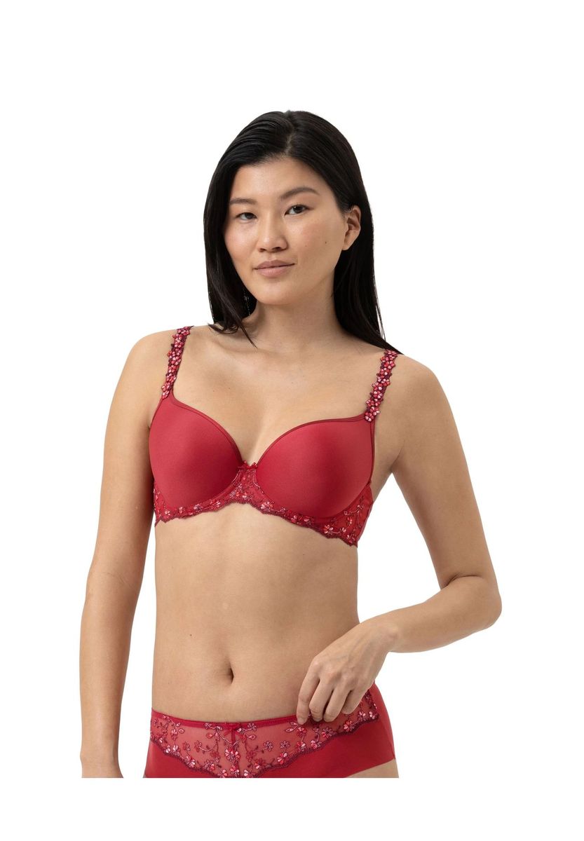 BH mit Bügel und Spitzenbesatz