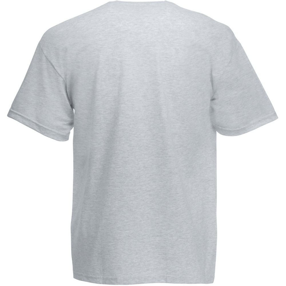 Klassisches V-Ausschnitt Baumwoll-T-Shirt