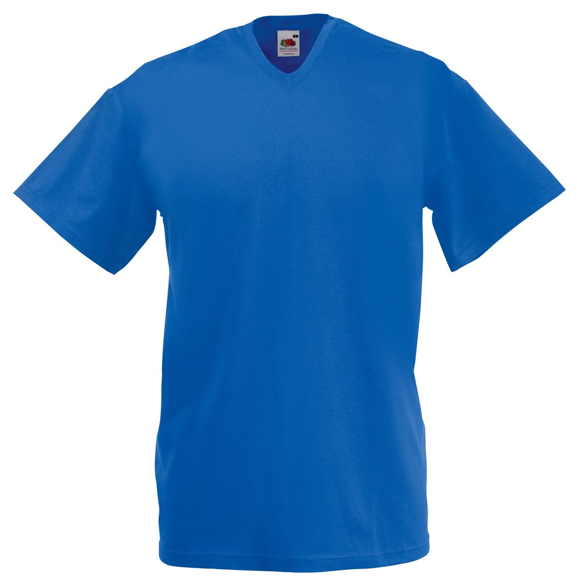 Klassisches T-Shirt mit V-Ausschnitt