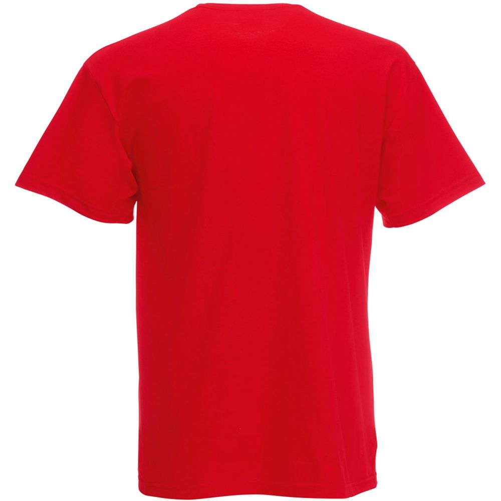 Klassisches Baumwoll-T-Shirt mit V-Ausschnitt