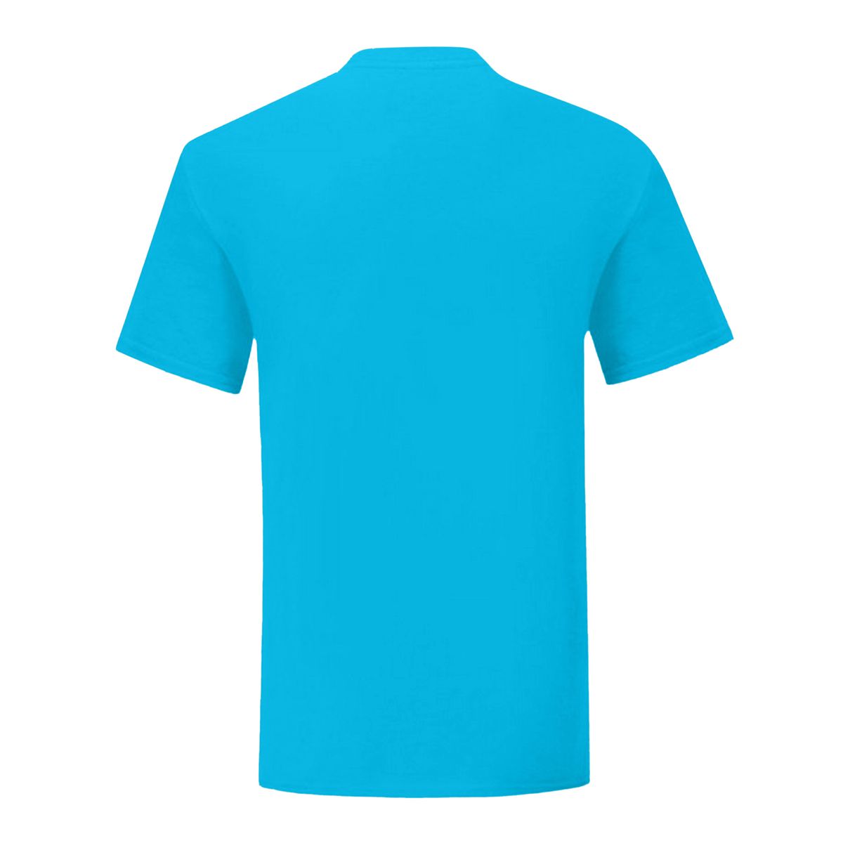 Schmal geschnittenes Rundhals-T-Shirt aus Baumwolle
