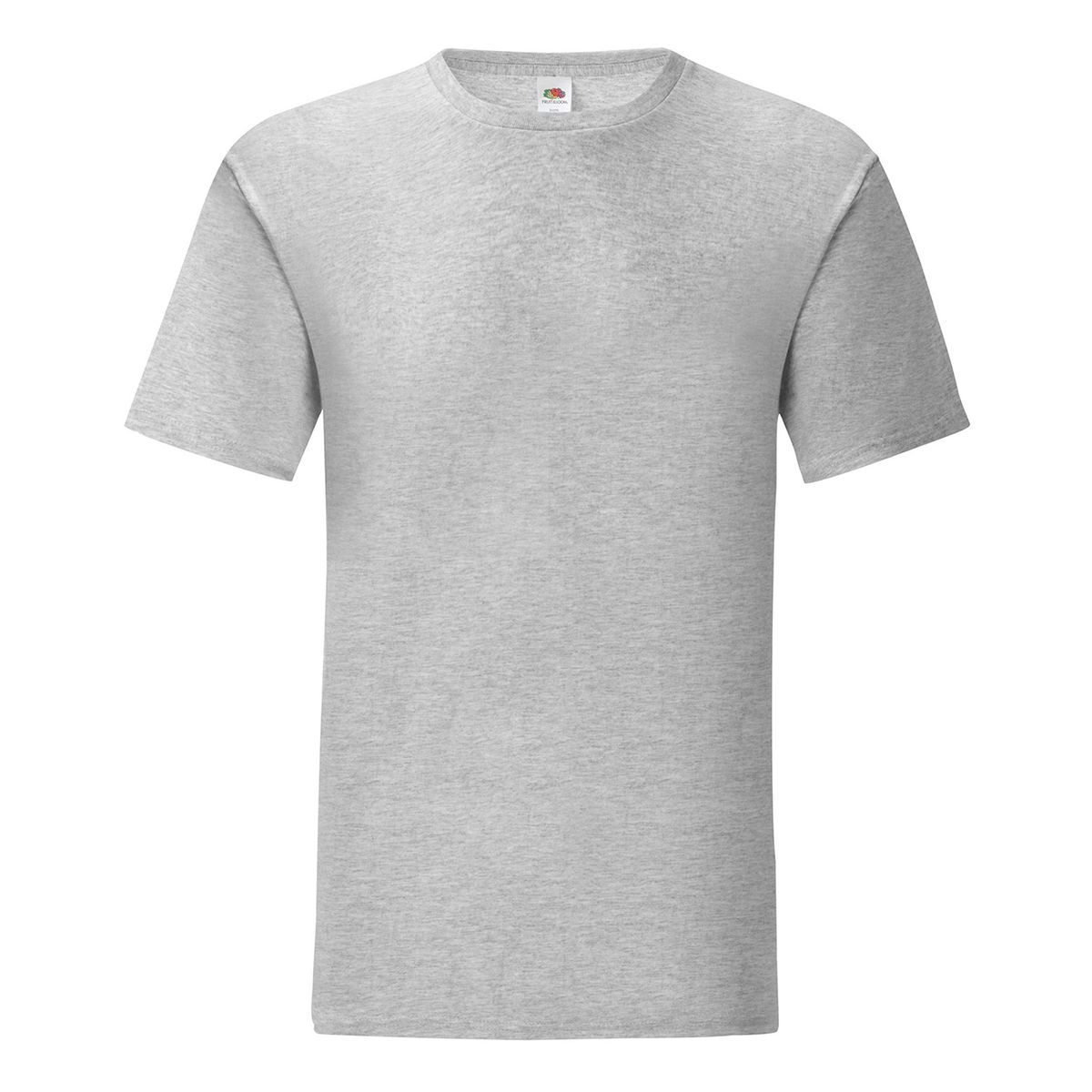 Meliertes Slim Fit Rundhals Essential