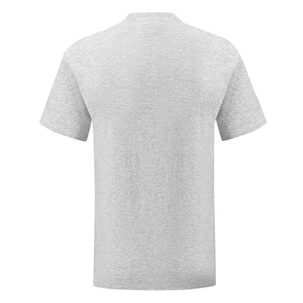 Meliertes Slim Fit Rundhals Essential