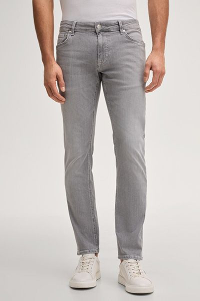 JOOP! Jeans Stephen Slim Fit hellgraue Denimhose