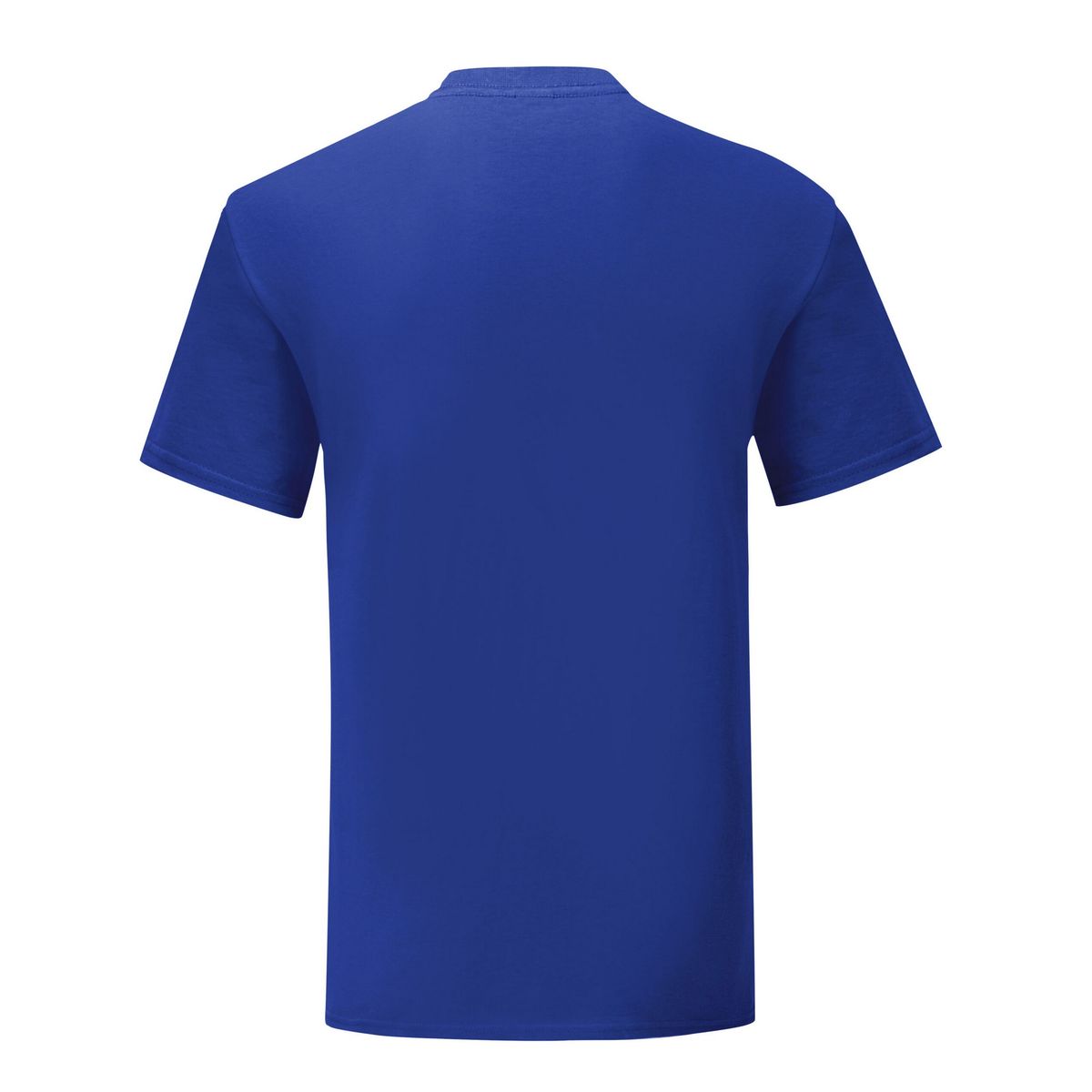 Schmal geschnittenes Baumwoll Rundhals T-Shirt