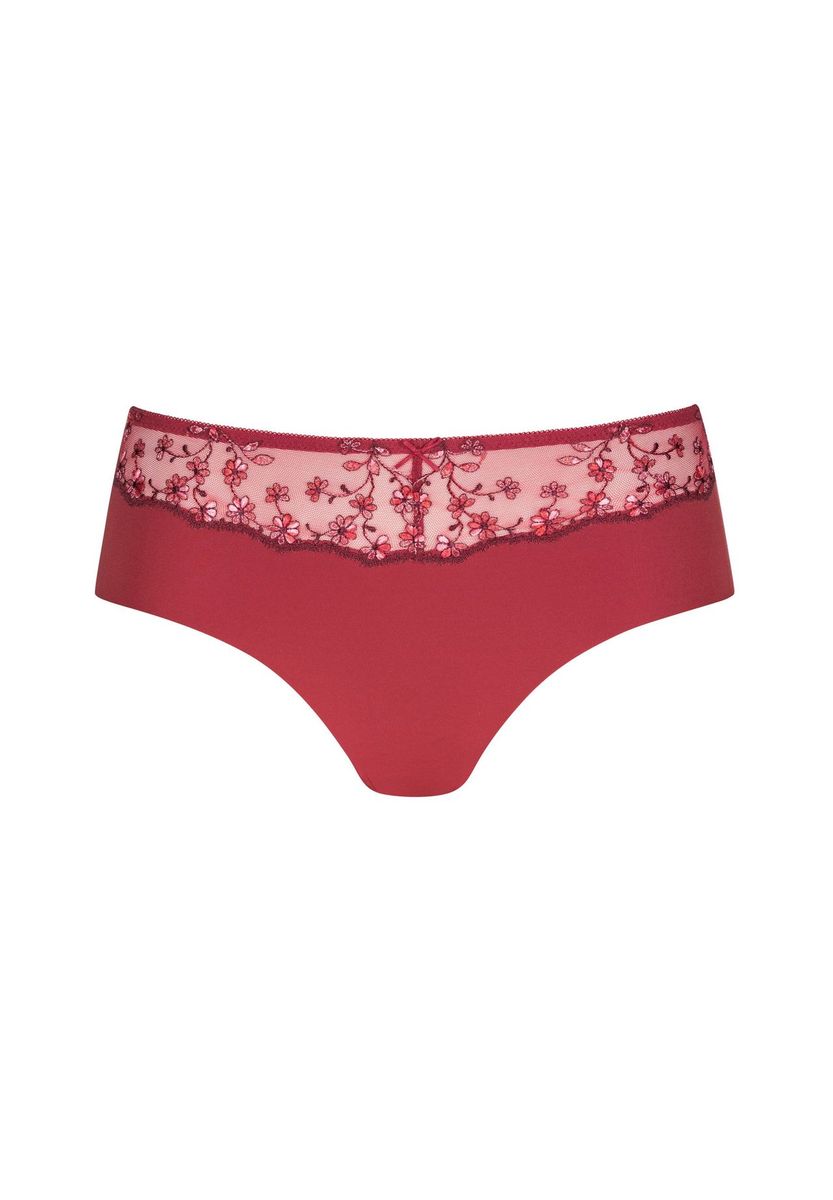 Hipster-Panty mit floraler Spitze